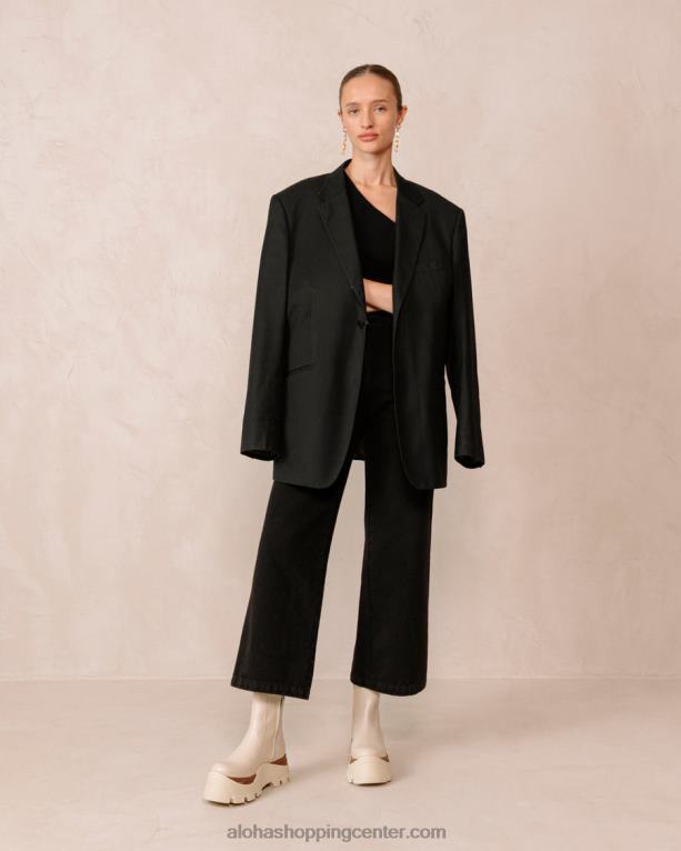 safir marcona - beli usnjeni škornji ženske Alohas 0D4R8331