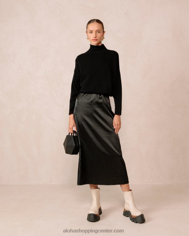 safirno beli usnjeni škornji ženske Alohas 0D4R8333