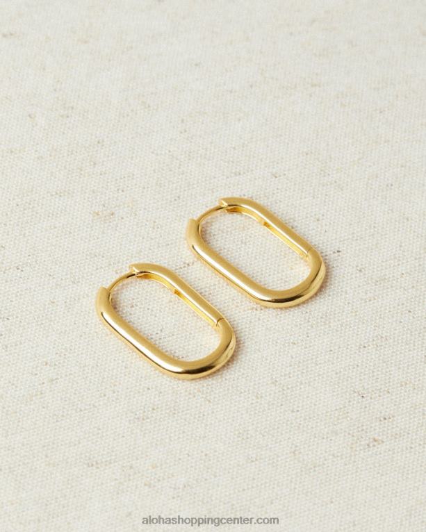 sagitta - zlati uhani ženske Alohas 0D4R81030