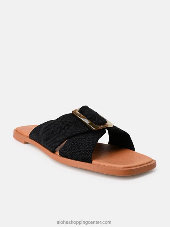 samba - črne usnjene patike ženske Alohas 0D4R8542