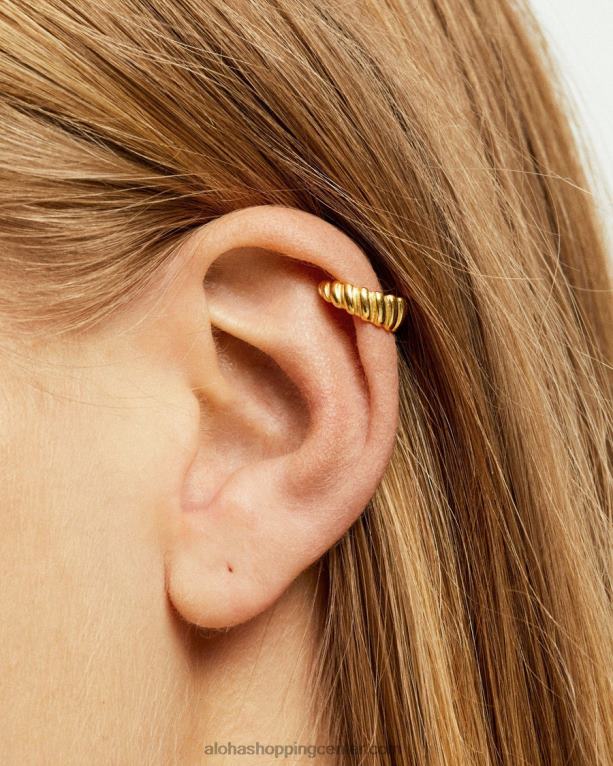 slika - zlata ušesna manšeta ženske Alohas 0D4R81187