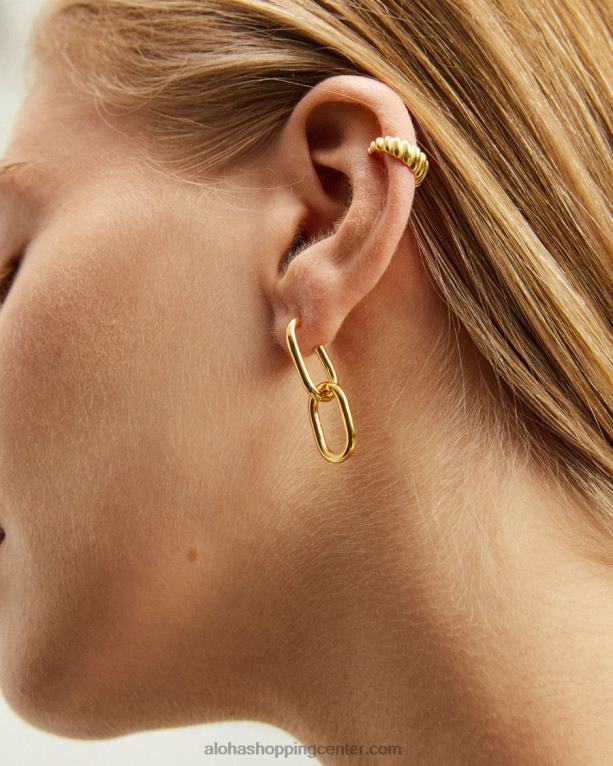 slika - zlata ušesna manšeta ženske Alohas 0D4R81187