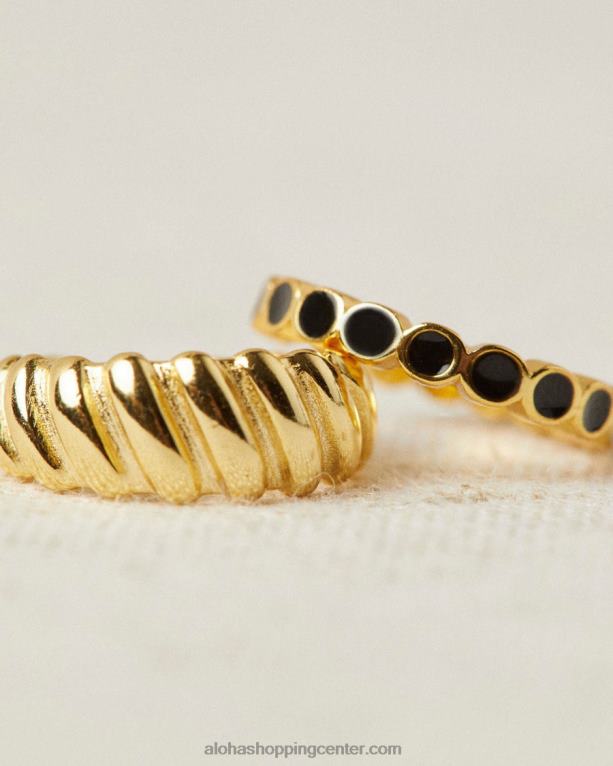 slika - zlata ušesna manšeta ženske Alohas 0D4R81187