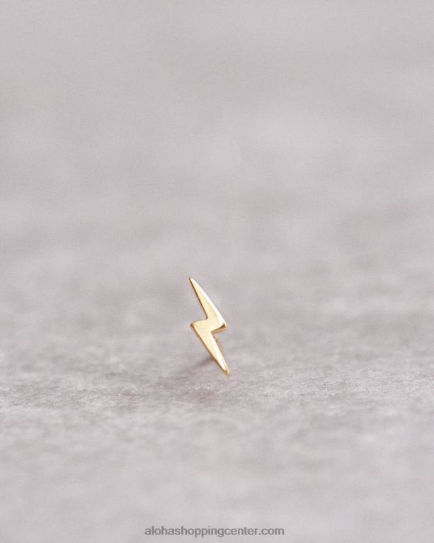 strela - zlati uhani ženske Alohas 0D4R81145