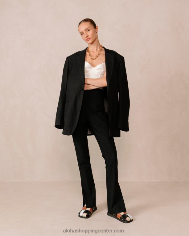 stuart - večbarvne usnjene mule ženske Alohas 0D4R8532