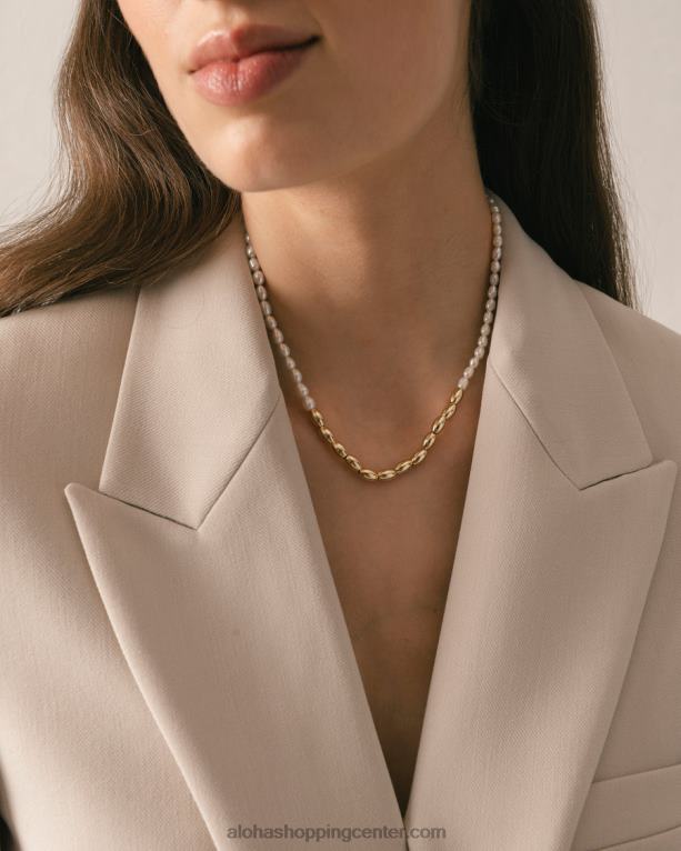 tajska guava - zlata ogrlica ženske Alohas 0D4R81087