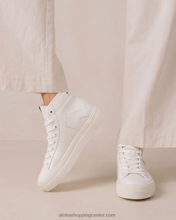 tb35 - bele usnjene superge ženske Alohas 0D4R8262