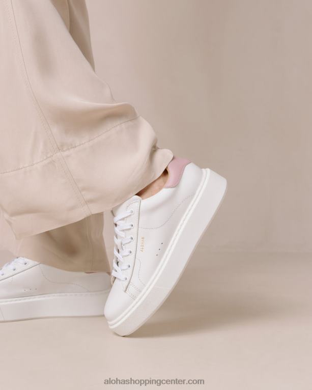 tb65 - bele in vijolične usnjene superge ženske Alohas 0D4R893