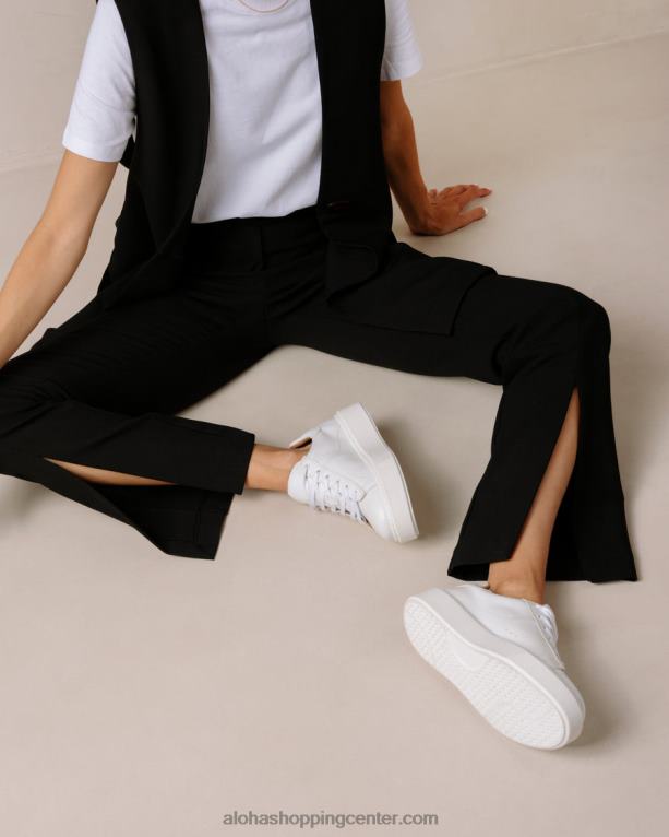 tb65 - bele veganske usnjene superge ženske Alohas 0D4R891