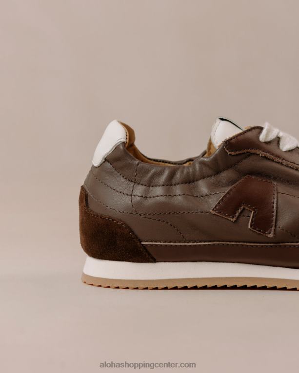 tb70 - rjave usnjene superge ženske Alohas 0D4R8401