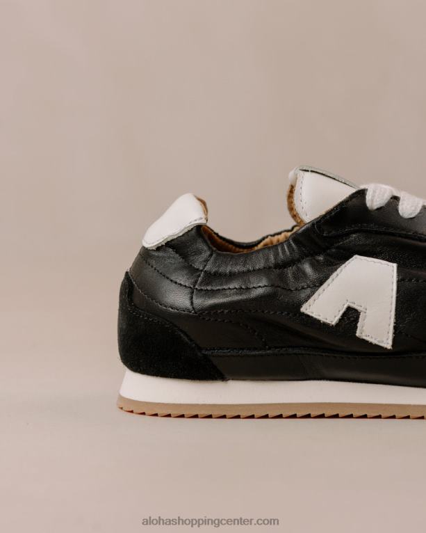 tb70 - črno-bele usnjene superge ženske Alohas 0D4R8402