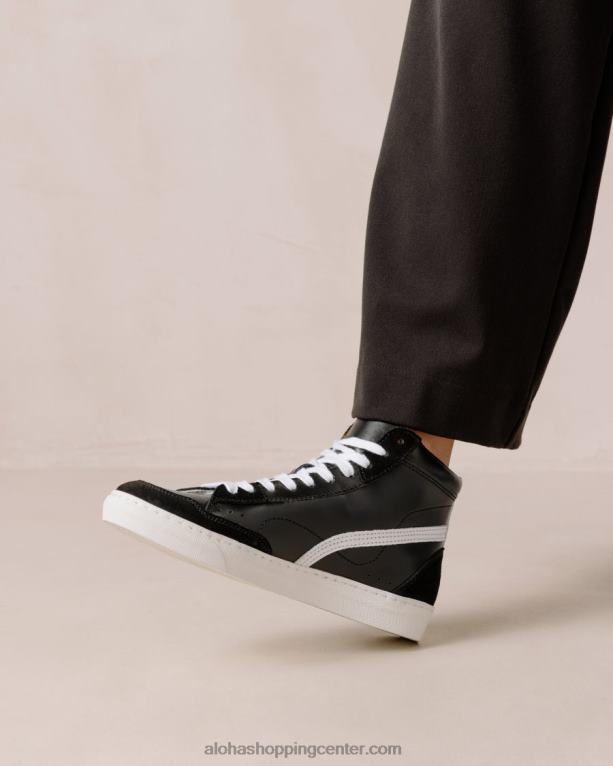 tb73 - črne usnjene superge ženske Alohas 0D4R8569