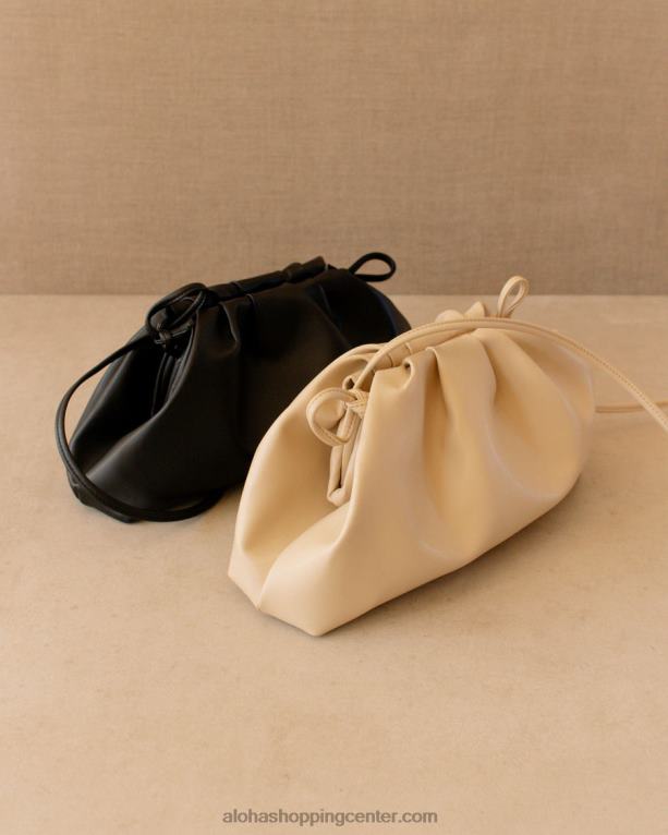 the d corn - bela veganska usnjena torbica ženske Alohas 0D4R81060