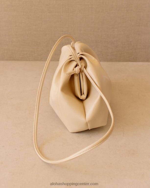 the d corn - bela veganska usnjena torbica ženske Alohas 0D4R81060