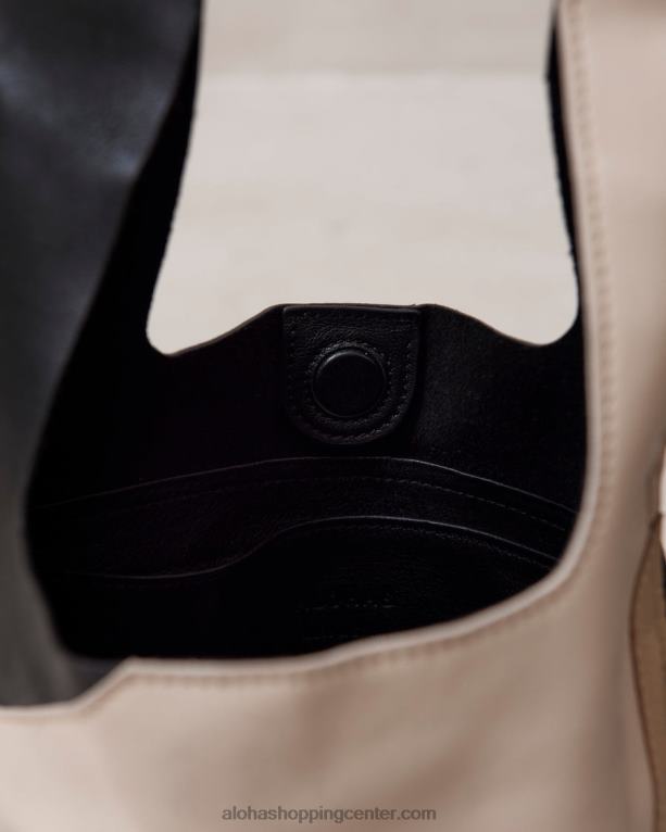 the l kaleidoscope - črna in bež usnjena torbica ženske Alohas 0D4R81096