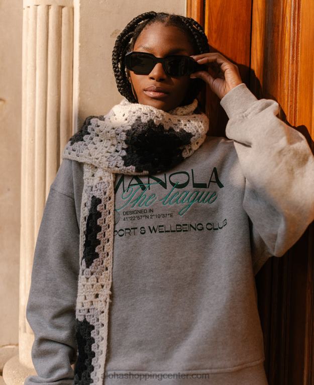 the league - siv pulover s kapuco ženske Alohas 0D4R8753