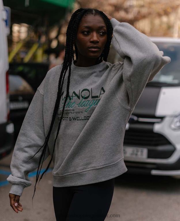 the league - siv pulover s kapuco ženske Alohas 0D4R8753