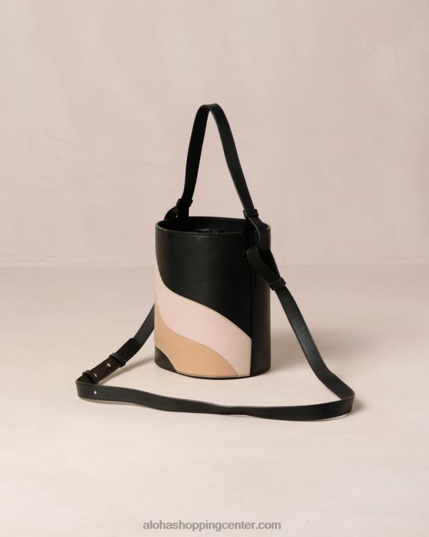 the u venti kaleidoscope - večbarvna usnjena torbica ženske Alohas 0D4R81051