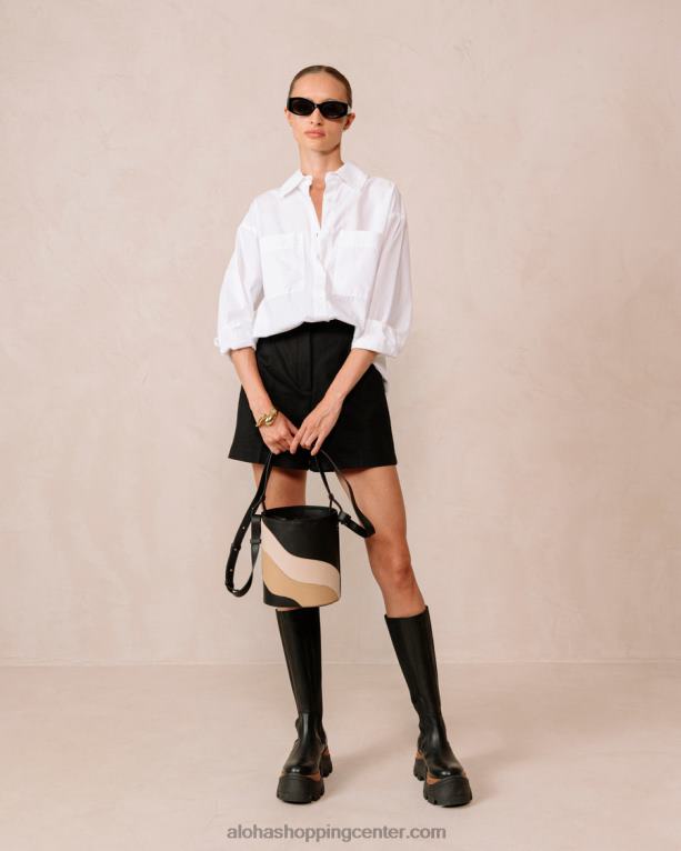 the u venti kaleidoscope - večbarvna usnjena torbica ženske Alohas 0D4R81051