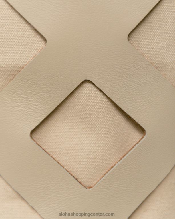 the u venti waffle - bela usnjena torbica ženske Alohas 0D4R81156