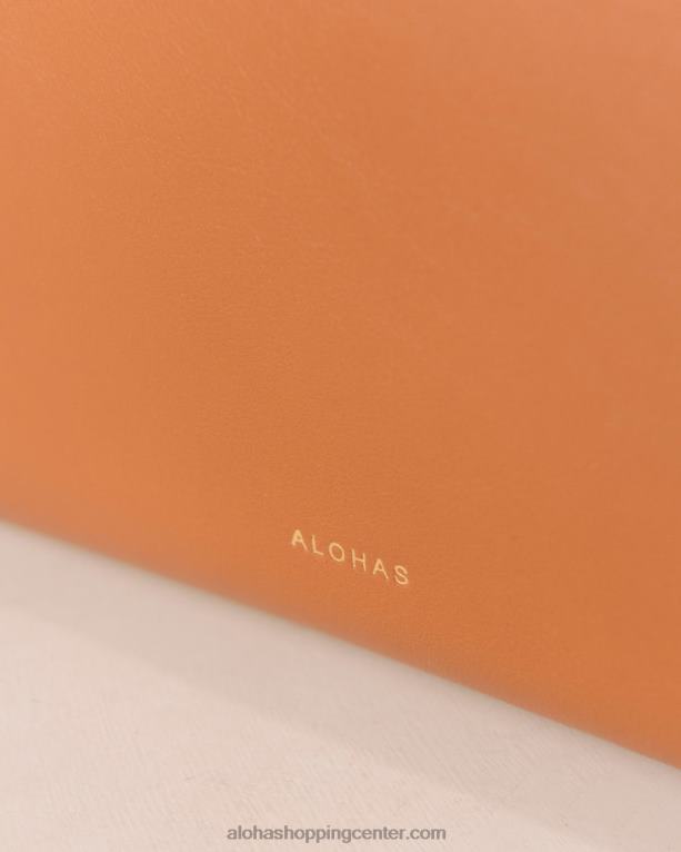 the w scacchi - rjava večbarvna usnjena torbica ženske Alohas 0D4R81049