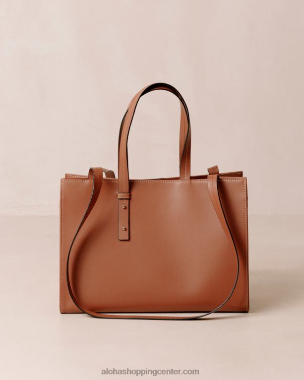 the z corn - rjava veganska usnjena torbica ženske Alohas 0D4R81032