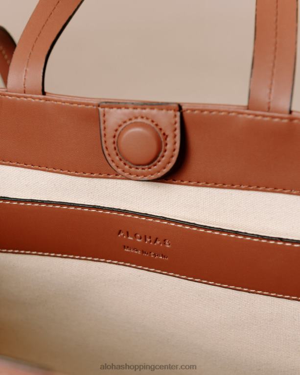 the z corn - rjava veganska usnjena torbica ženske Alohas 0D4R81032