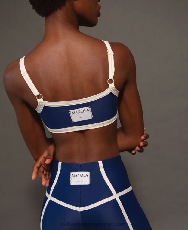 top ribet - moder športni top ženske Alohas 0D4R8986