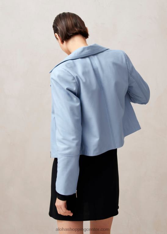 tours - modra usnjena jakna ženske Alohas 0D4R81024