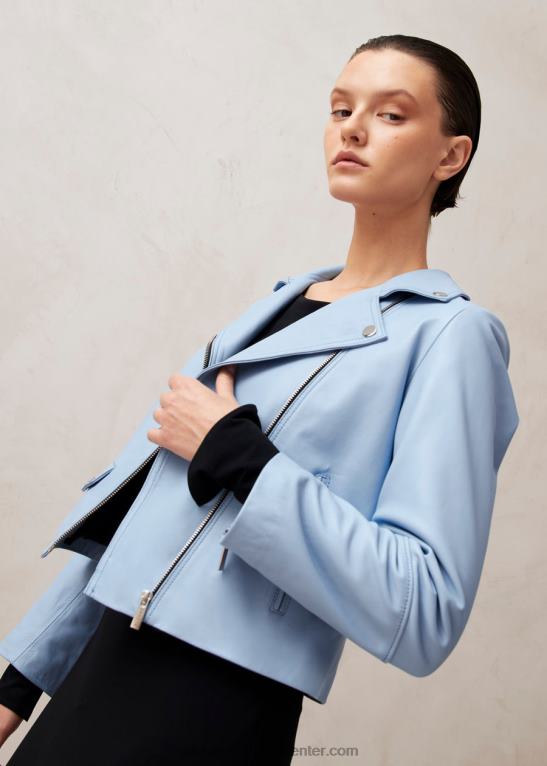 tours - modra usnjena jakna ženske Alohas 0D4R81024