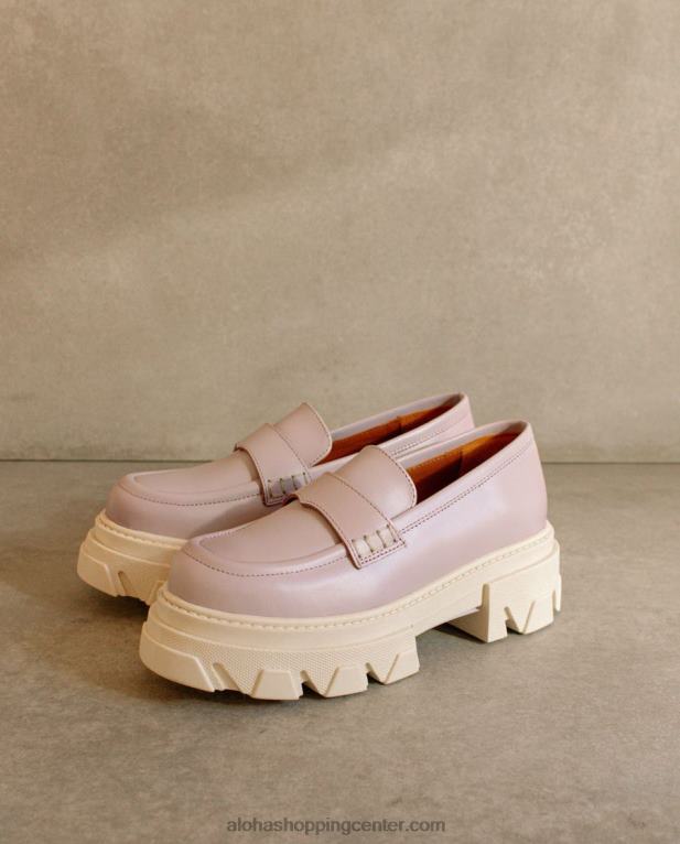 trailblazer - vijoličasti usnjeni loaferji ženske Alohas 0D4R832