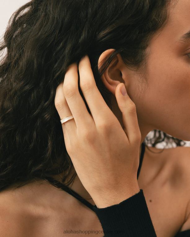 tramen - belo-zlat prstan ženske Alohas 0D4R81107