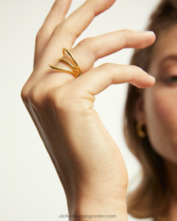 trilogija - zlati prstan ženske Alohas 0D4R81206