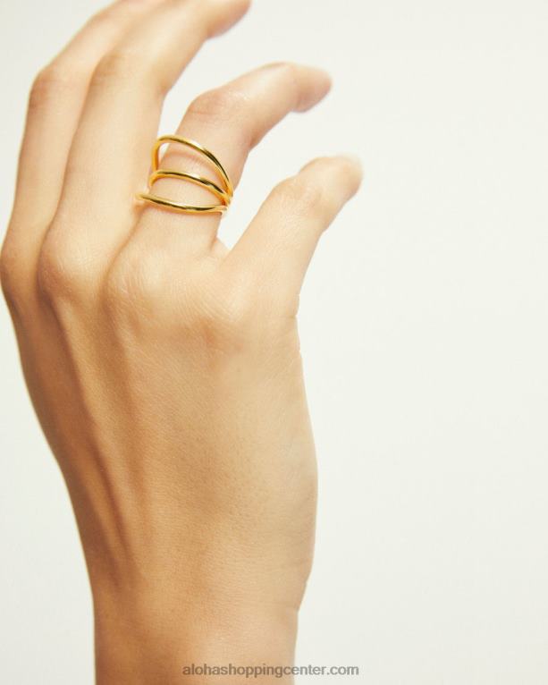 trilogija - zlati prstan ženske Alohas 0D4R81206