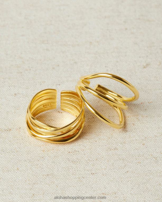 trilogija - zlati prstan ženske Alohas 0D4R81206