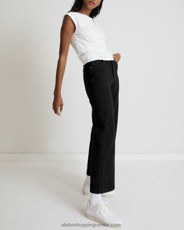 umirjen - bel bombažni top ženske Alohas 0D4R8786