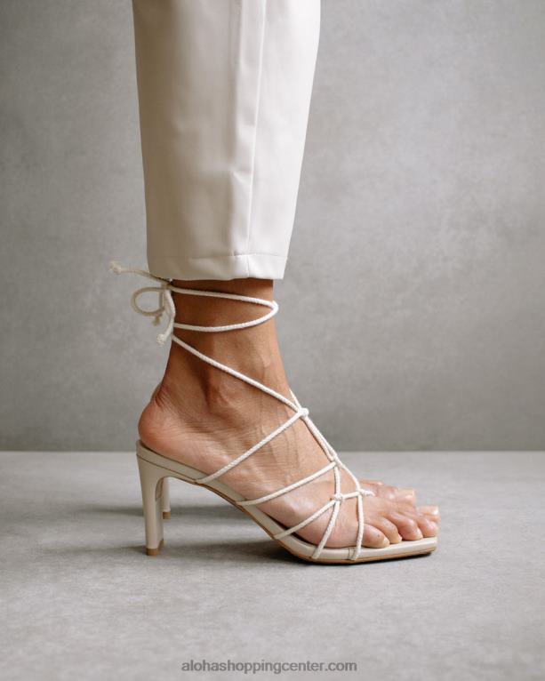 unikatni - beli sandali s peto ženske Alohas 0D4R8505