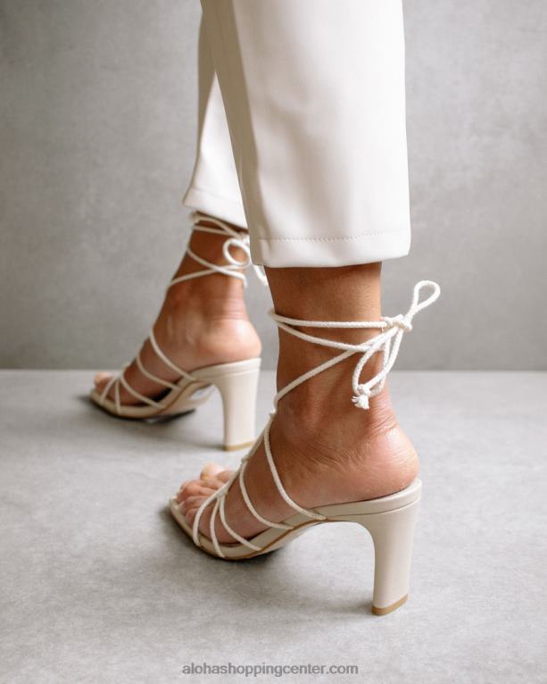 unikatni - beli sandali s peto ženske Alohas 0D4R8505