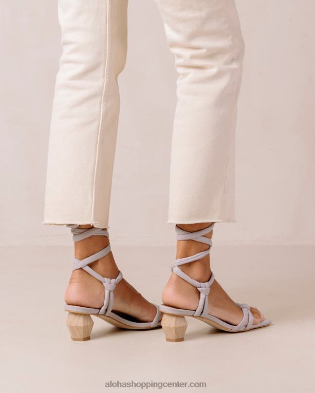 ustvarjalni - vijolični usnjeni sandali ženske Alohas 0D4R8585