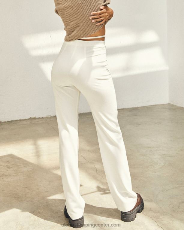 verve - bele hlače ženske Alohas 0D4R8679