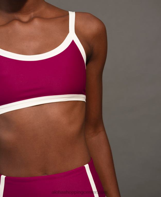 vrh ribet - vijoličen športni top ženske Alohas 0D4R8987