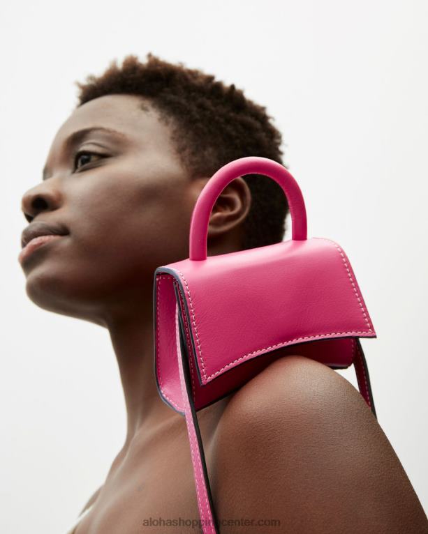 x - roza usnjena torbica ženske Alohas 0D4R81175