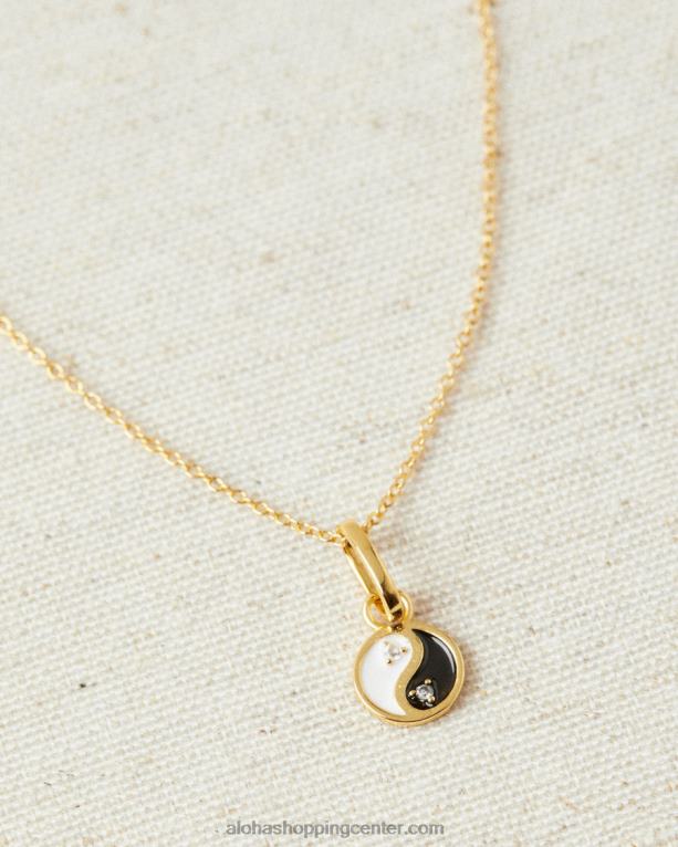 ying yang - zlata ogrlica ženske Alohas 0D4R81146