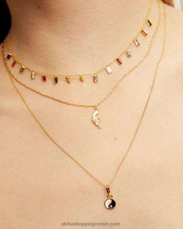 ying yang - zlata ogrlica ženske Alohas 0D4R81146