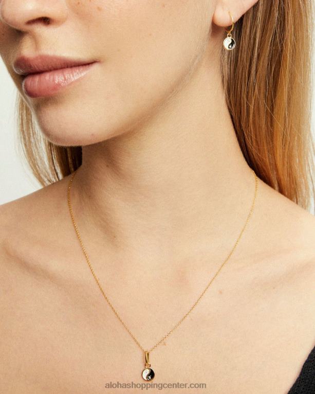 ying yang - zlata ogrlica ženske Alohas 0D4R81146