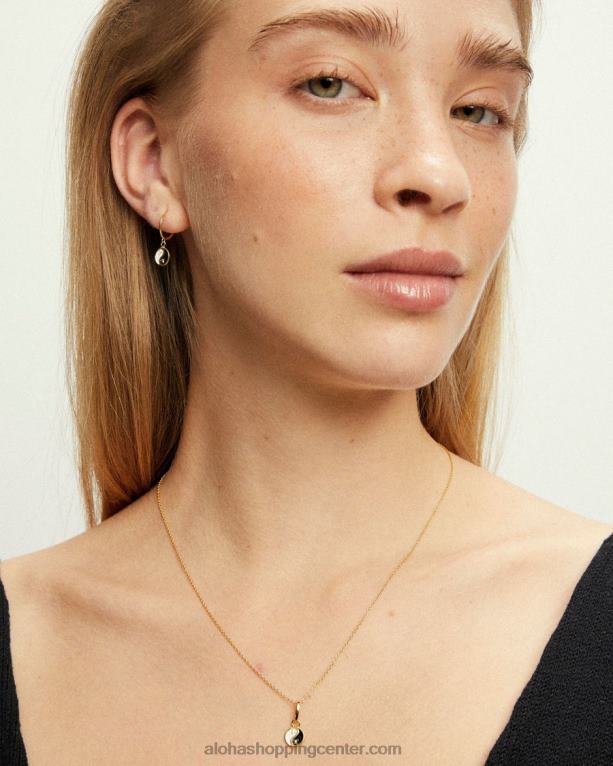 ying yang - zlata ogrlica ženske Alohas 0D4R81146