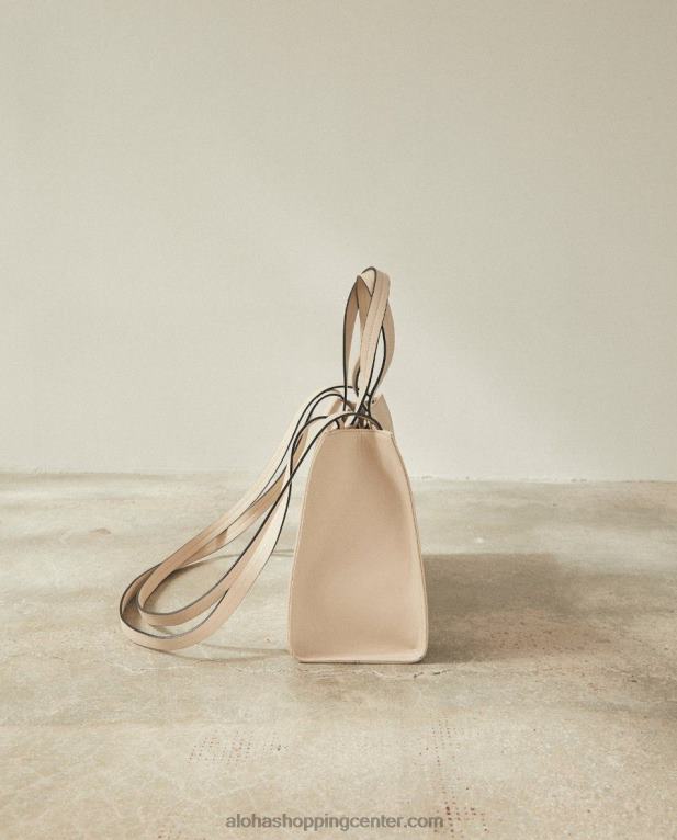 z - bela usnjena torbica ženske Alohas 0D4R81033