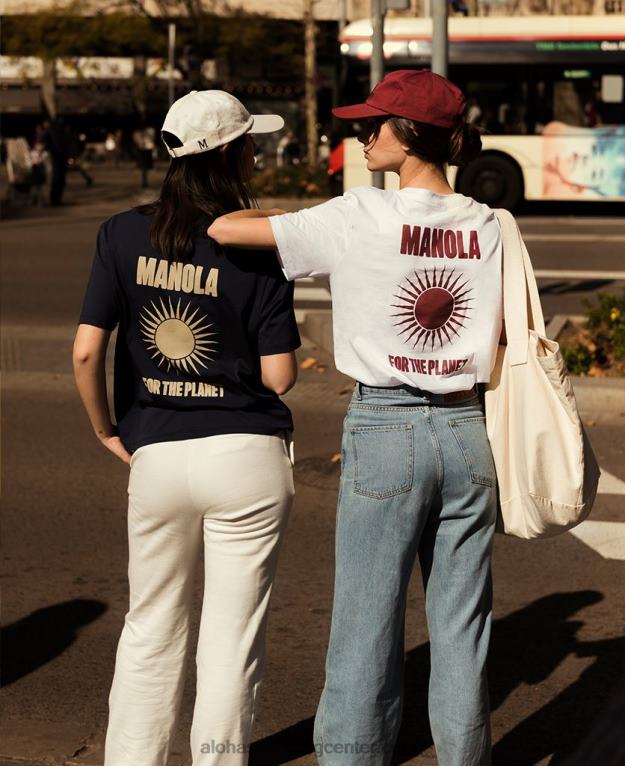 za planet - mornarsko modra majica ženske Alohas 0D4R8903