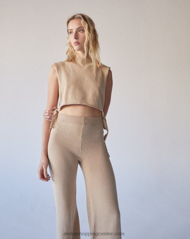 zavetje - bež pleteni vrh ženske Alohas 0D4R8908