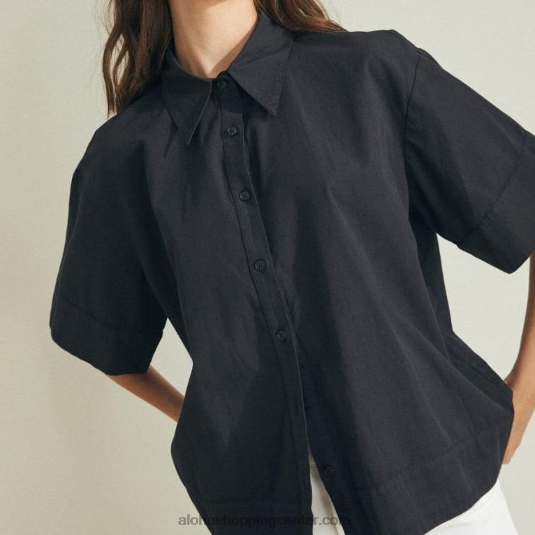 zeal - črna bombažna srajca ženske Alohas 0D4R8879